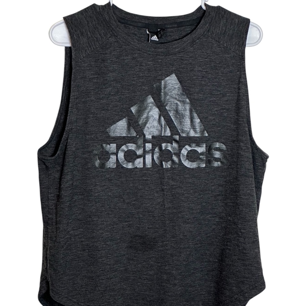 Adidas Women's Dark Gray Tank Top